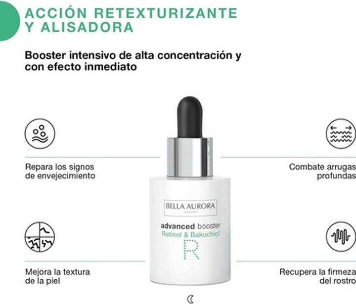 Actual product image Bella Aurora Anti-Aging Serum Advanced Booster Retinol 30ml (30 ml)