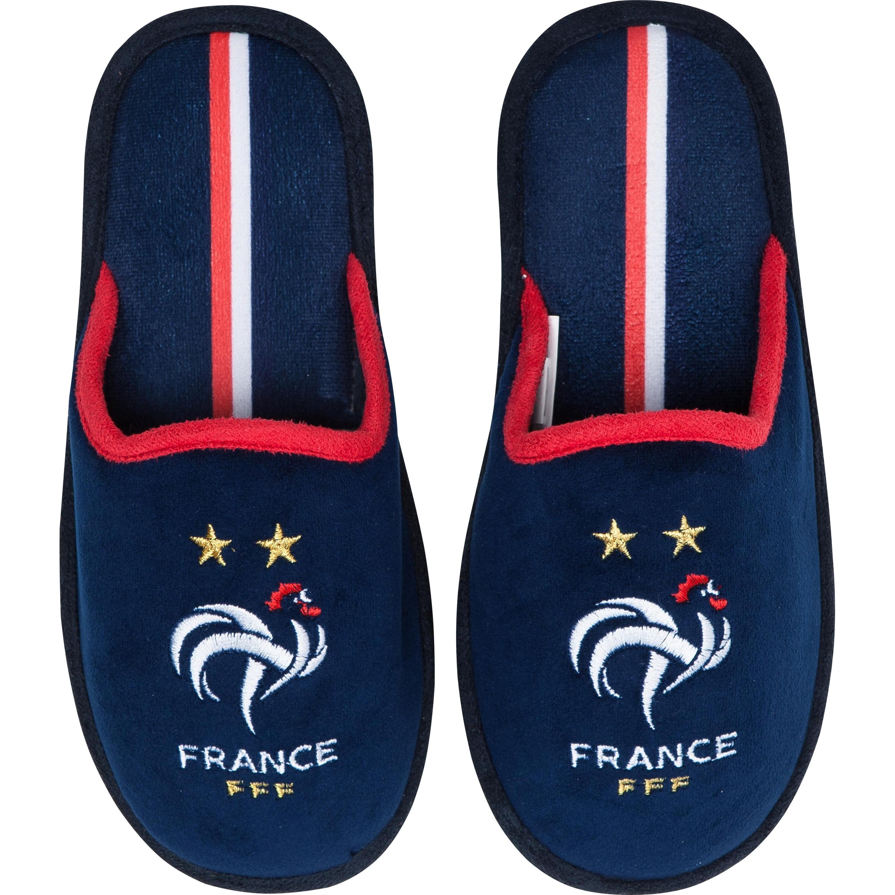 FFF, Hausschuhe, pantoffeln kinderfächer frankreich, Blau, (29)