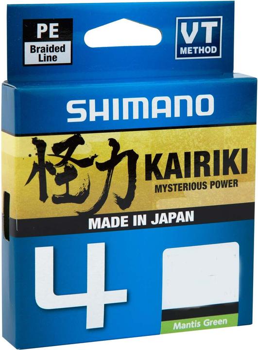 Shimano Kairiki 4 Mantis Green (18.60 kg, 0.23 mm)