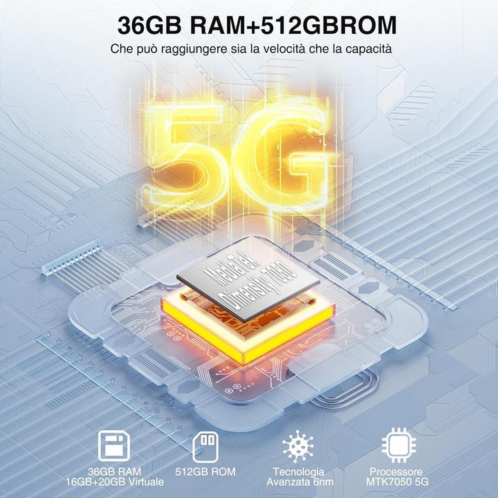 Produktbild Doogee VMAX Plus (512 GB, 6.58", 5G)