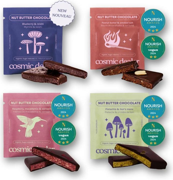 Produktbild Cosmic Dealer Nussbutter Schokolade Geschenkbox (140 g)