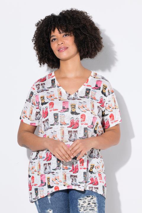 Actual product image Angel of Style T-Shirt, A-Linie, Cowboystiefel (54)