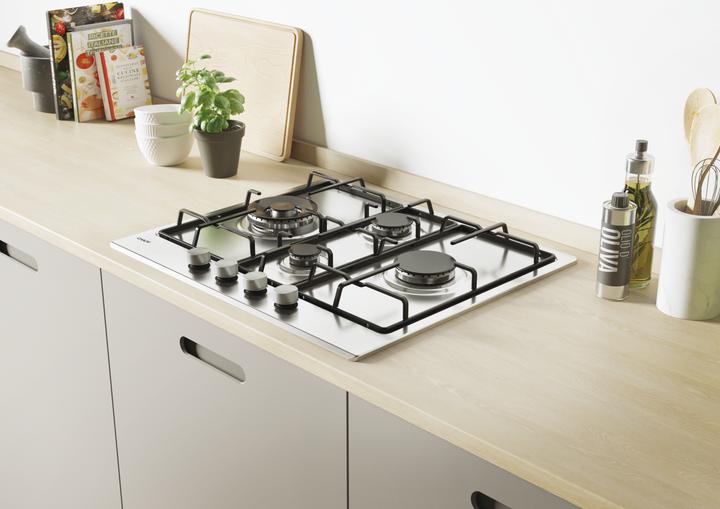 Produktbild Candy CHW6D4WX Edelstahl-Einbau-Gasherd(e) 60 cm