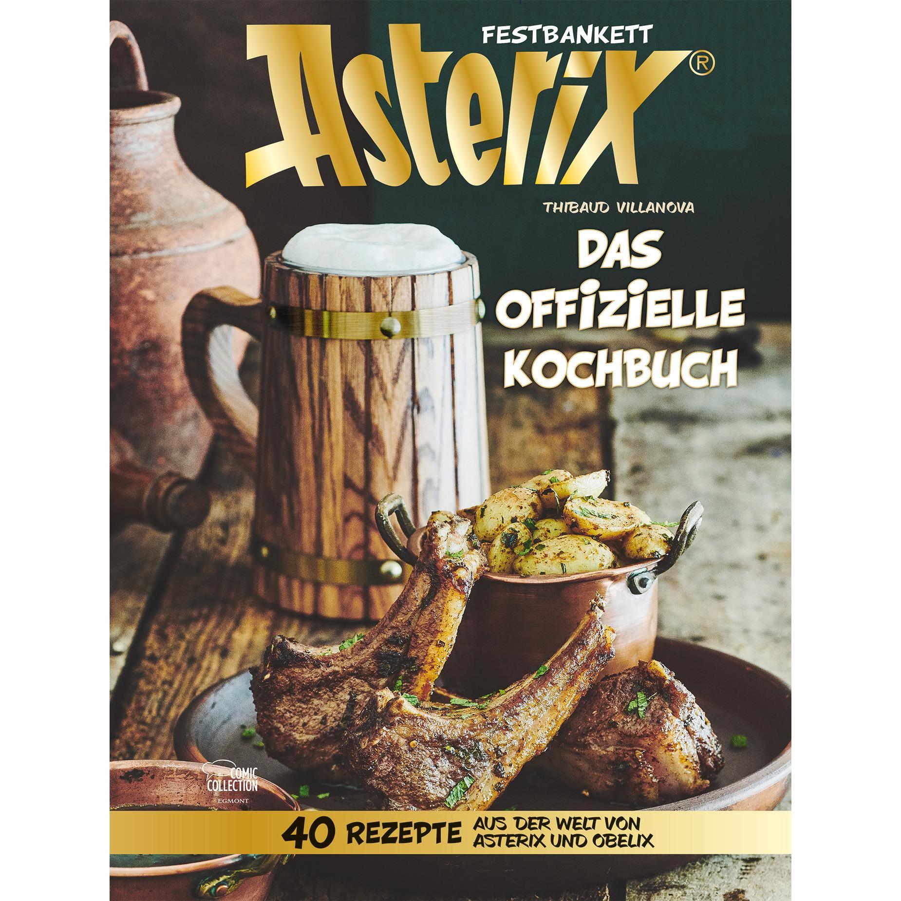 Asterix: Das offizielle Kochbuch, Belletristik von Thibaud Villanova
