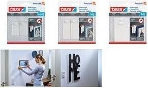 Produktbild tesa Klebenagel für Tapete & Putz, 0,5kg Halteleistung, spurlos ablösbar & wiederverwendbar, 2 Nägel