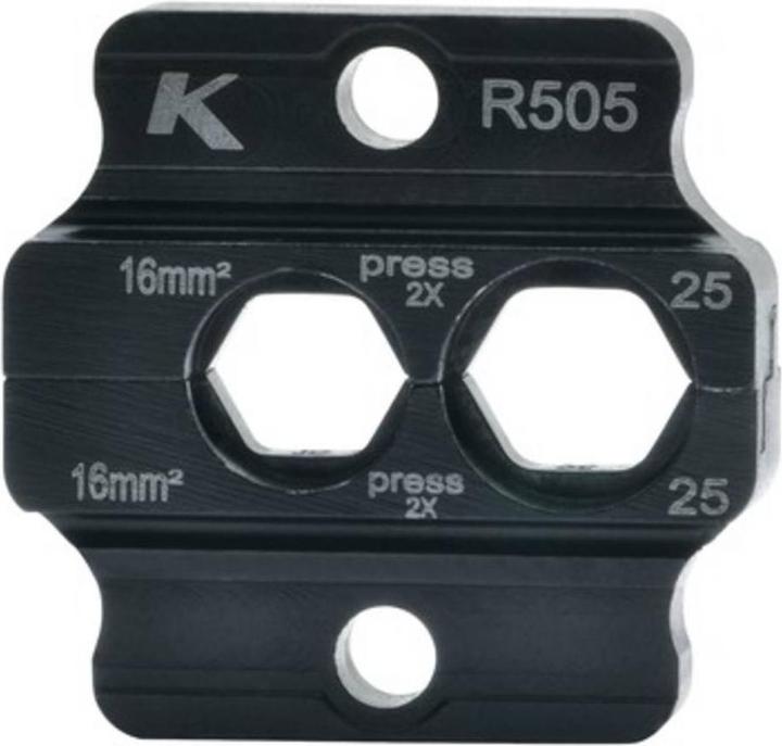 Klauke KLA R505 Stampo per crimpatura K50 16-25qmm per capicorda tubolari/connettori