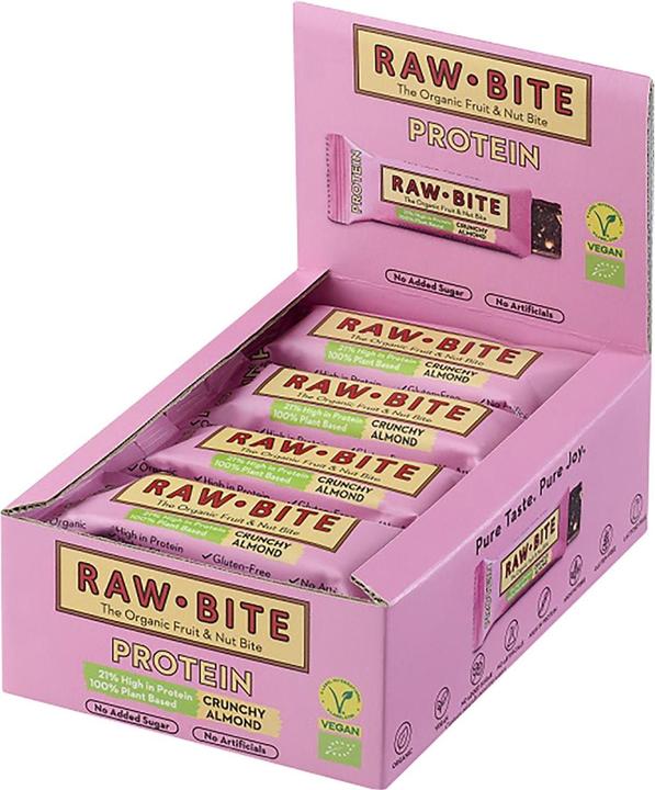 Raw Bite Crunchy Almond (600 g, 12 pcs)