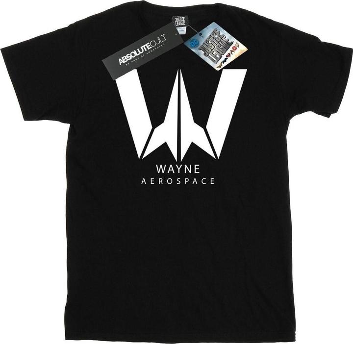 Justice League Movie Wayne Aerospace TShirt (XL)