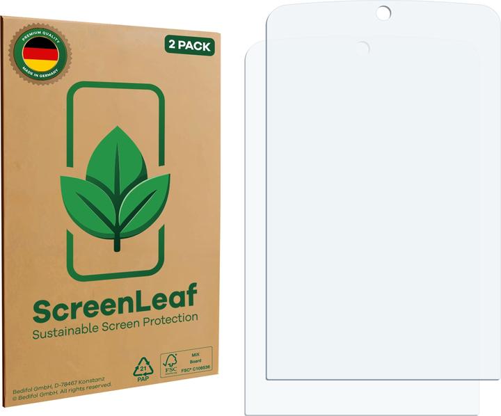 Immagine prodotto ScreenLeaf Pellicola protettiva, Proteggi Schermo Sostenibili, Clear, Antigraffio