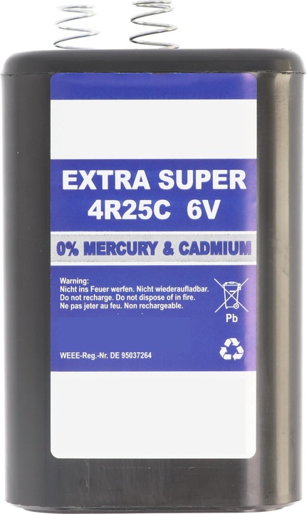 Produktbild AccuCell Batterie Power Block 4R25R (1 Stk., 4R25, 9500 mAh)