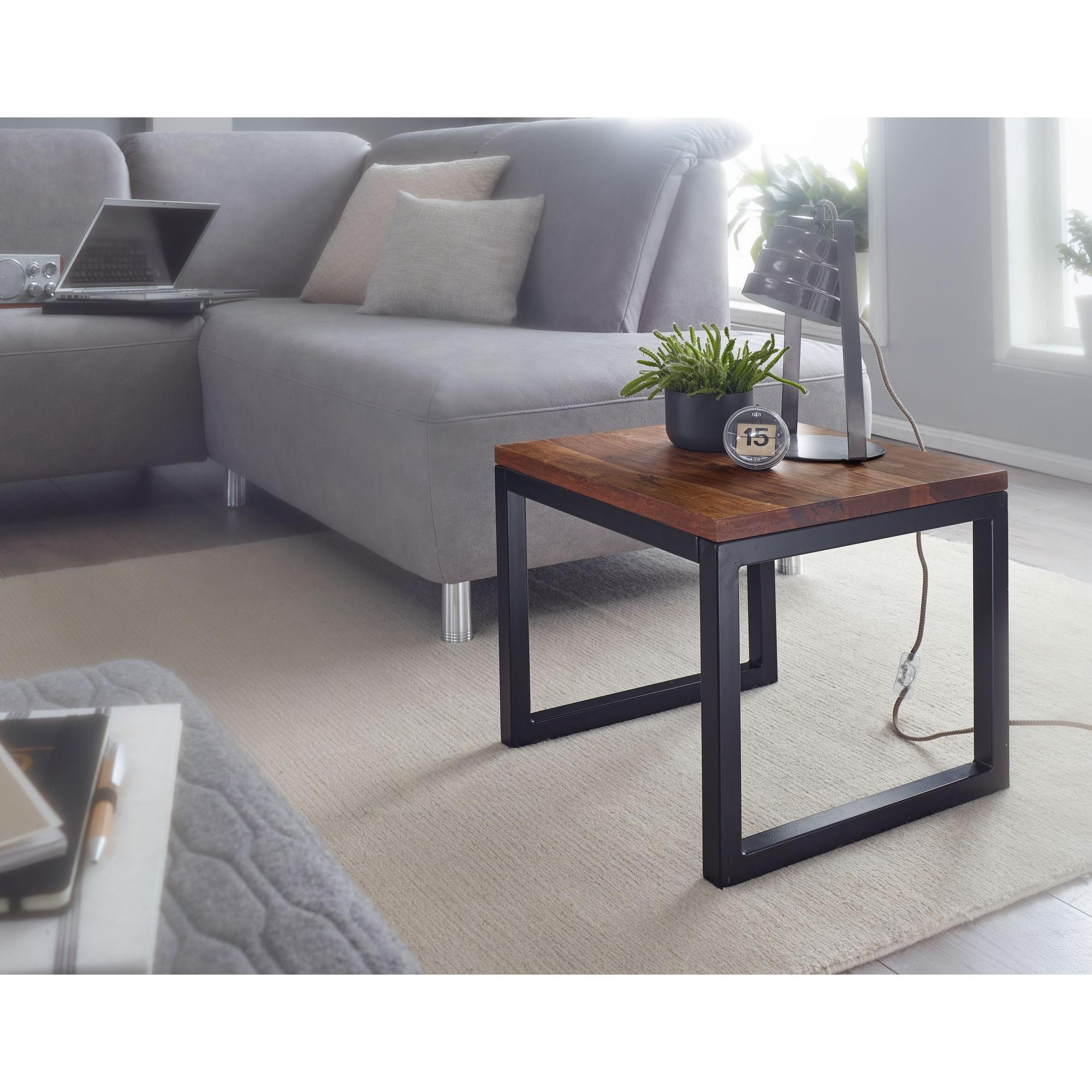 Thumbnail - FineBuy, Couchtisch + Beistelltisch, Beistelltisch (45 x 40 x 45 cm)