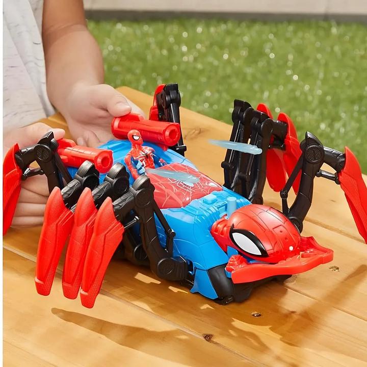 Actual product image Hasbro Spd Crawl N Blast Spider