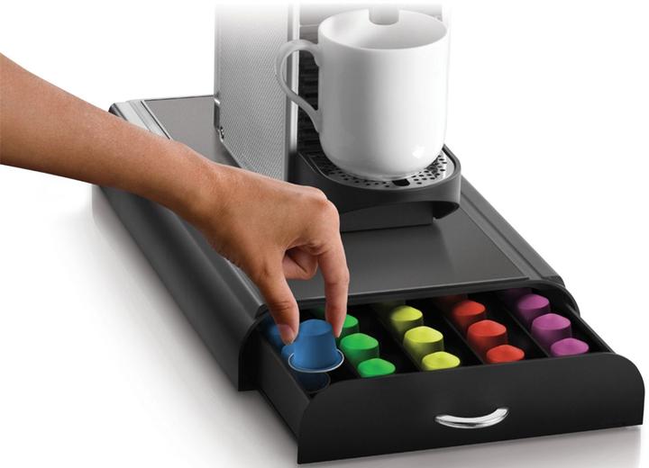 Actual product image Luxe capsule houder met lade - opbergelement - tbv Nespresso cuphouder- machine standaard - 50 cups