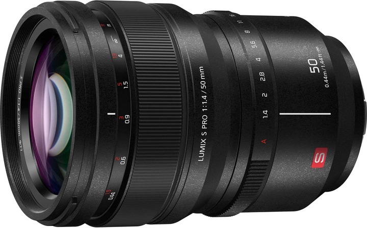Image du produit Panasonic Lumix S Pro 50mm f/1.4 (Leica L, Plein format)