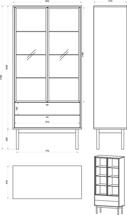 Produktbild Selsey Olar (85 x 41 x 179 cm)