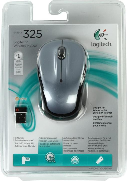 Actual product image Logitech Wireless Mouse M325 (Wireless)