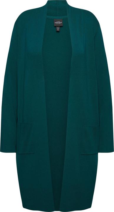 Produktbild Ulla Popken Strickjacke, lange, offene Form, weicher Feinstrick (46, 48)