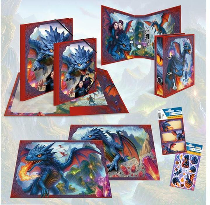 Actual product image HERMA Motiv-Ordner A4 Dragon (A4, 70 mm, 1 pcs.)