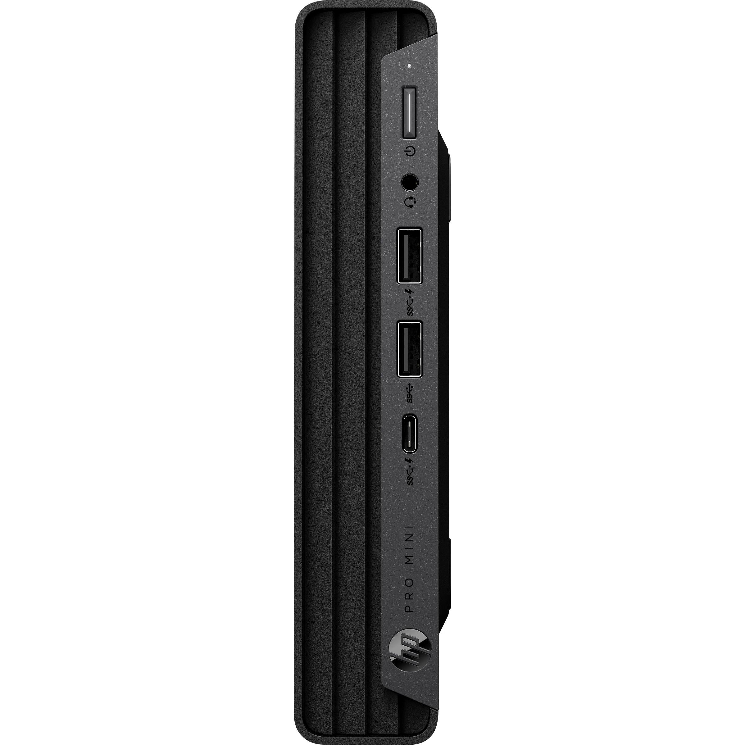 HP Pro Mini 400 G9 (256 GB, 8 GB, Intel Core i3-13100T), PC, Schwarz