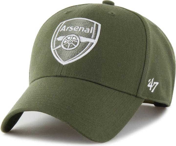 Actual product image 47 Brand Curved Snapback Cap - FC Arsenal London sandal wood