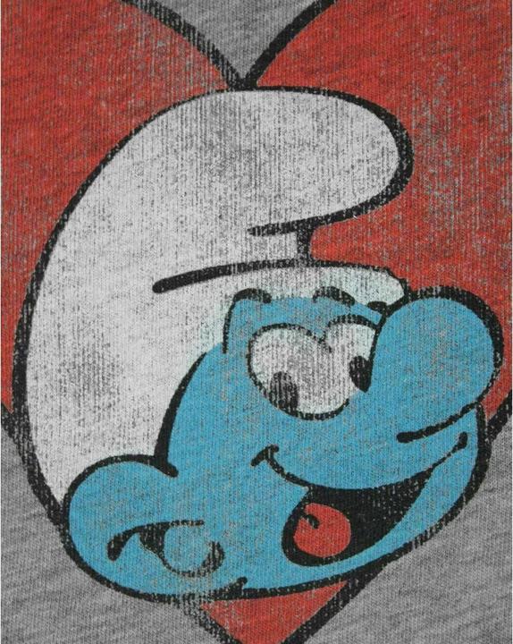 Actual product image Junk Food I Love Smurfs Tshirt (S)