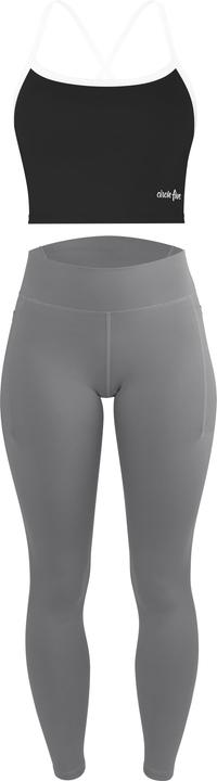 Produktbild Circle Five High Waist Sport Set (Leggings mit Taschen & Sporttop mit integriertem BH) (M, S)