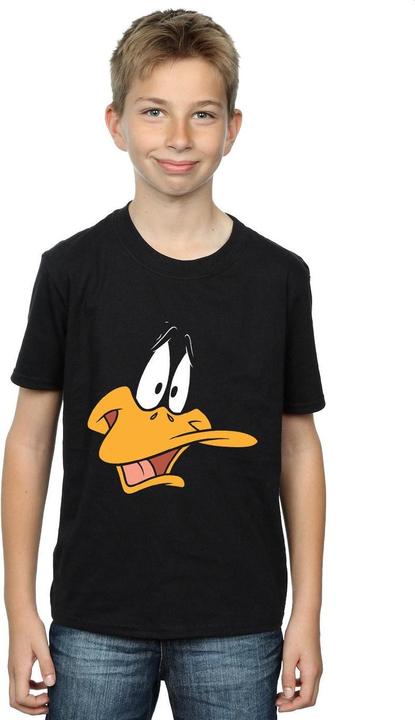 Actual product image Looney Tunes Boys Daffy Duck Cotton T-Shirt (152, 158)