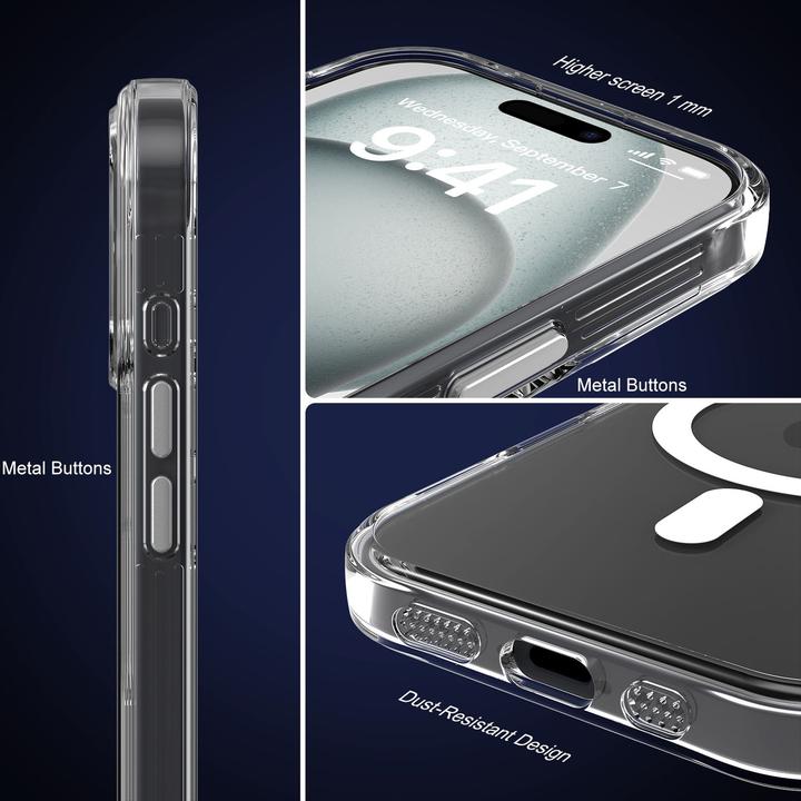 Immagine prodotto Cadorabo iPhone 17 Custodia compatibile con MagSafe (Apple iPhone 17)