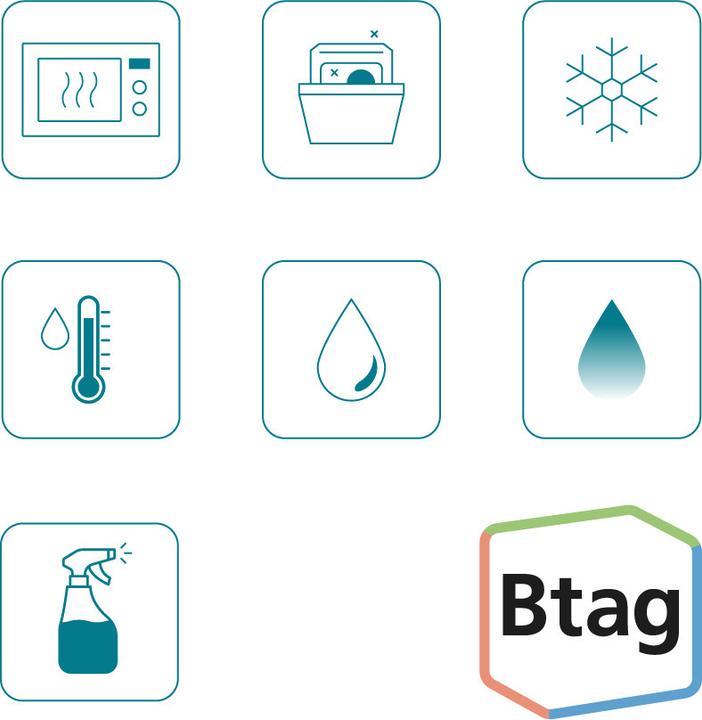 Actual product image Brother Btag (1.20 cm, Black, Green)