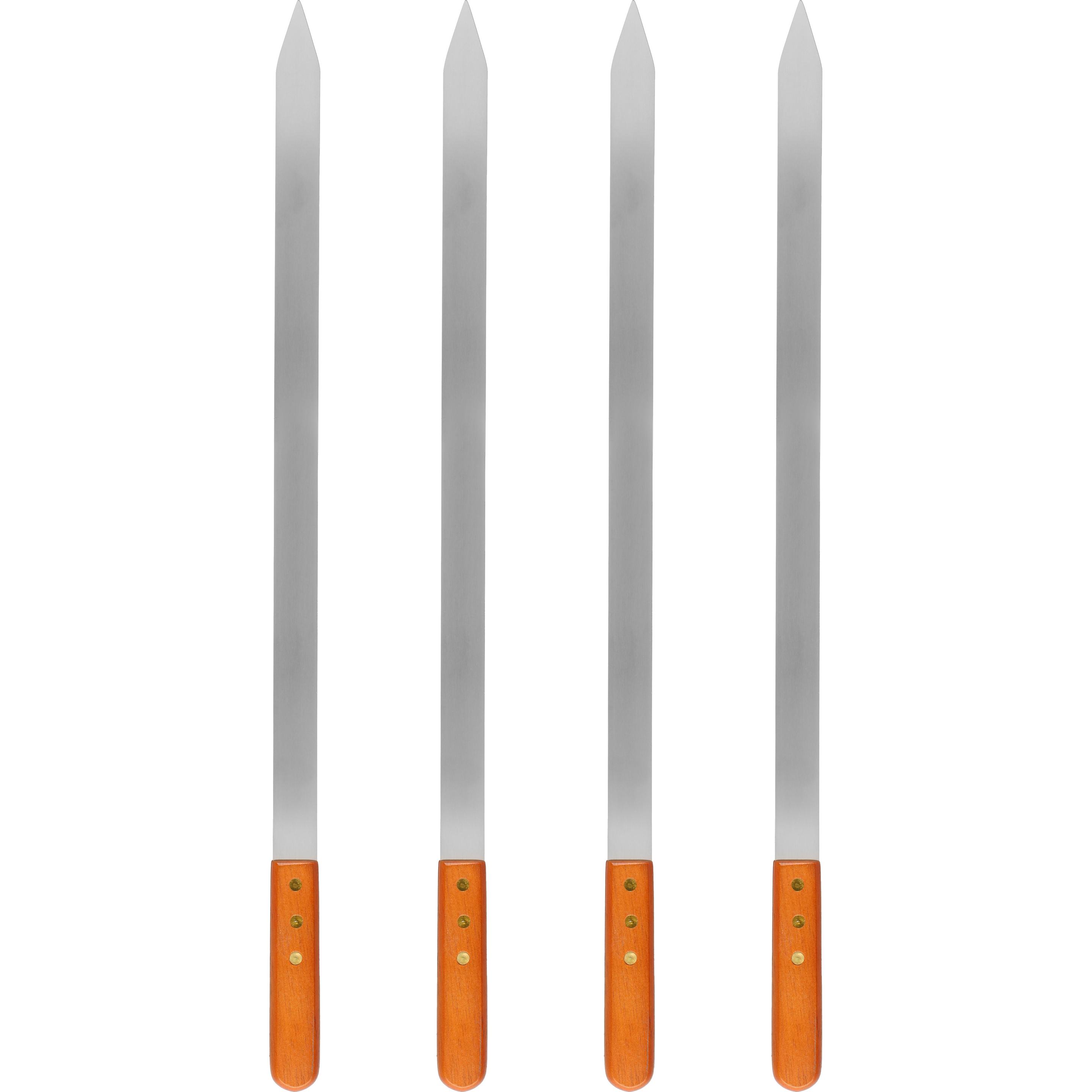 Mustang, Grillbesteck, Saslik Skewers 60 cm, 4 pcs