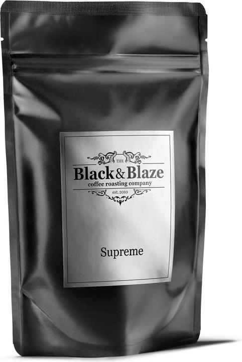 Actual product image Black & Blaze Supreme (250 g, Medium roast)