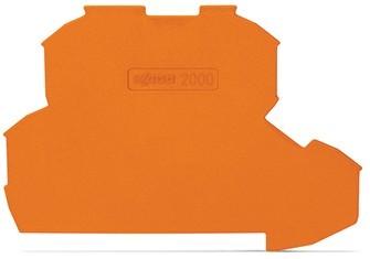 Actual product image Wago Stop/intermediate plate Series 2000 rastb 2000-2292