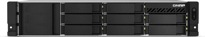 Actual product image QNAP 8-bay short-depth rackmount NAS AMD Ryzen V1000 series V1500B 4C/8T 2.2GHz 4GB DDR4 SODIMM RAM (max.