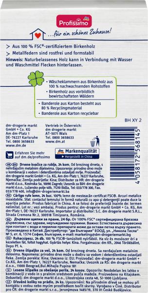 Produktbild dm Profissimo Wäscheklammern aus Holz