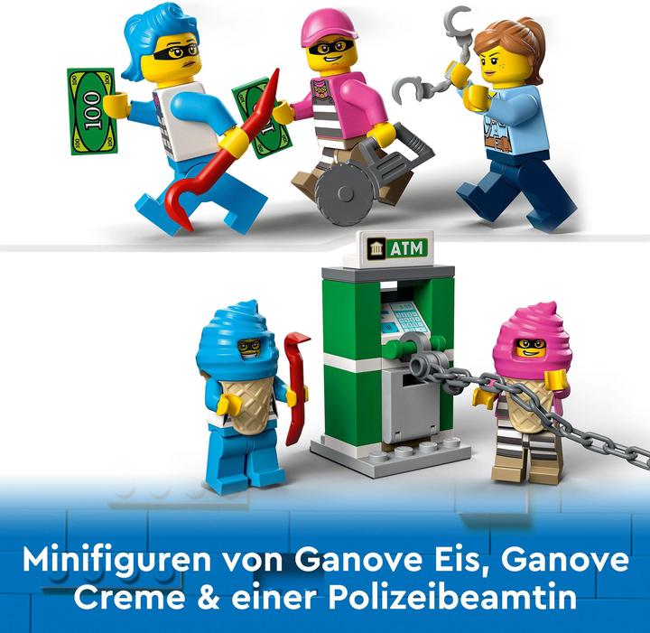 Produktbild LEGO Eiswagen-Verfolgungsjagd (60314, LEGO City)