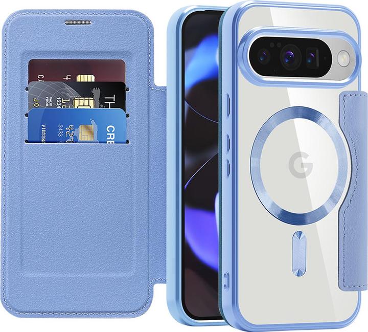 Actual product image Techsuit - SmartMag Book Case - Google Pixel 10 / 10 Pro - Light Blue (Google Pixel 10, Google Pixel 10 Pro)