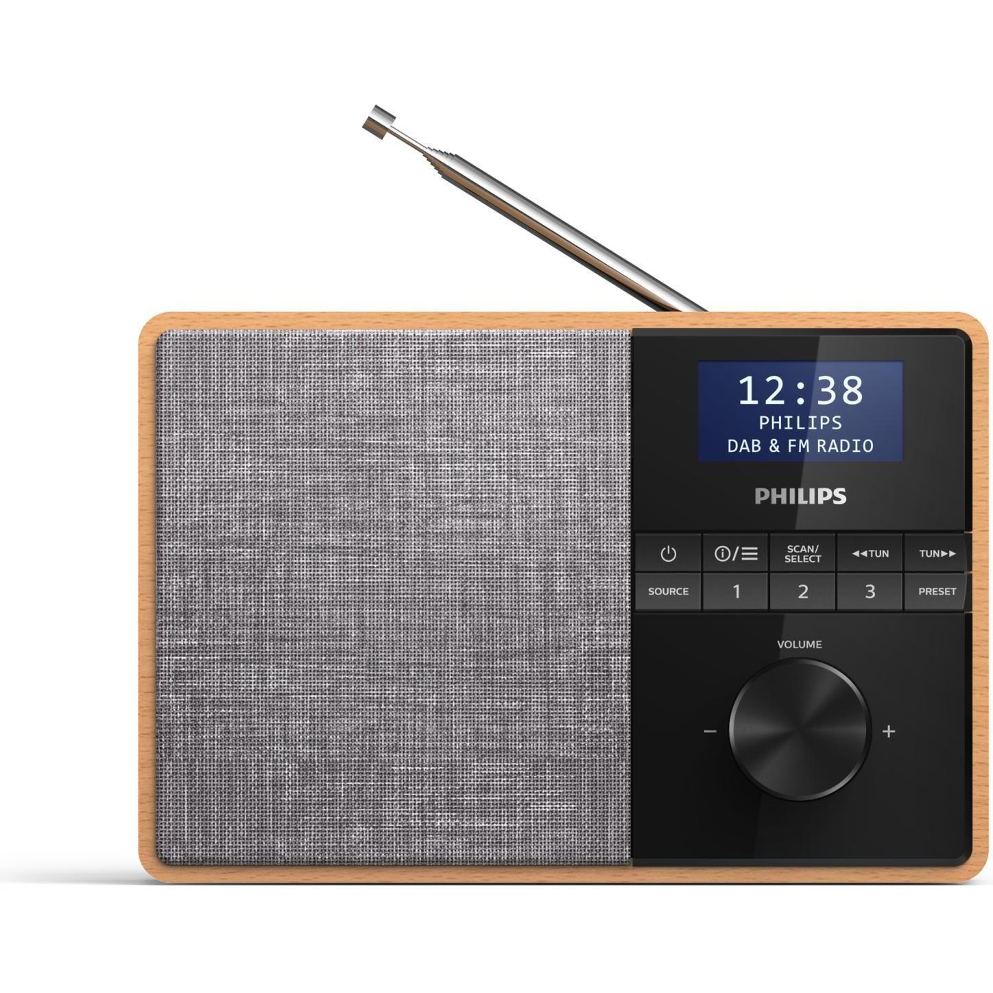 Philips TAR5505/10 (DAB+, FM, Bluetooth), Radio, Braun