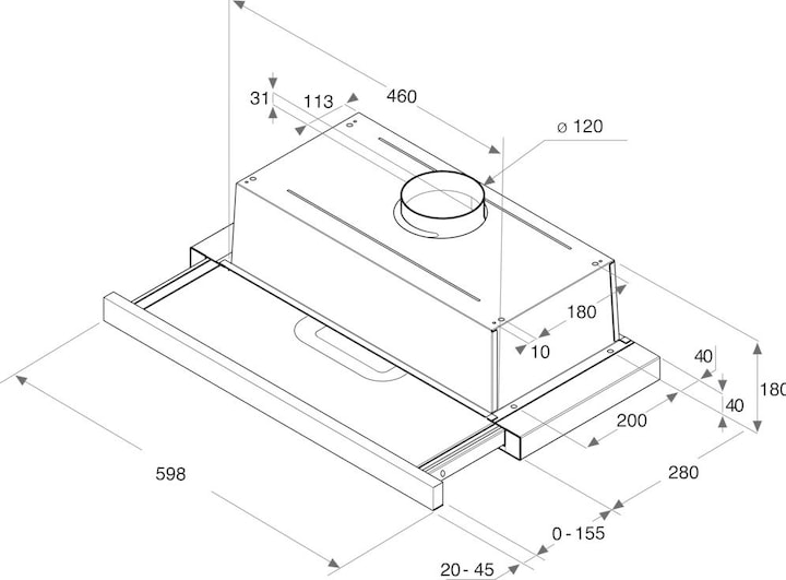 Actual product image Whirlpool AKR 6390/1 IX (Flat-screen hood)
