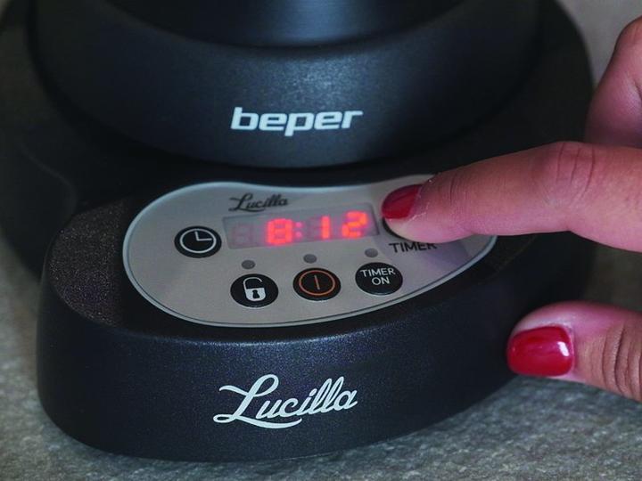 Produktbild Beper BC.041N- elektrische espressomachine- 3 koffiekopjes