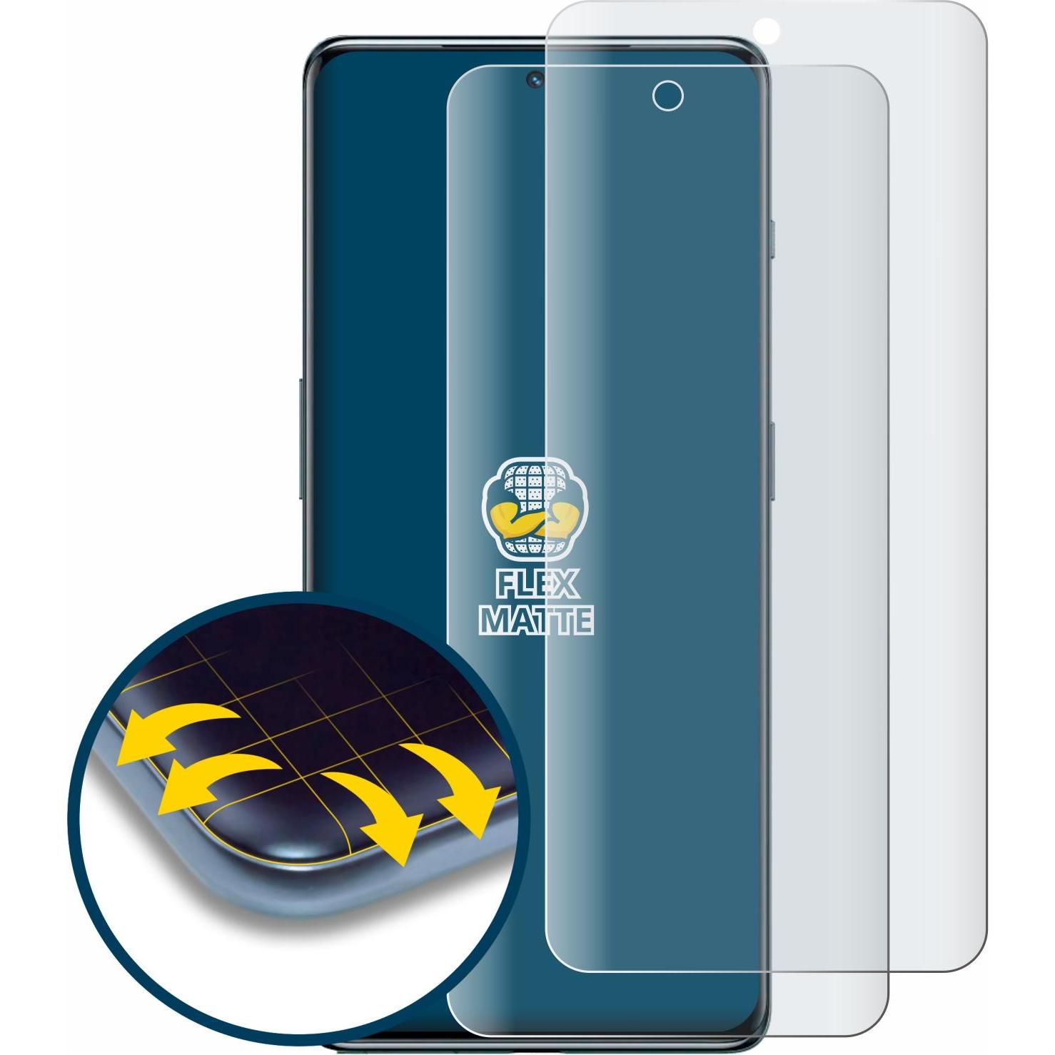 Thumbnail - BROTECT Full-Cover Displayschutz Matt (2 Stück, OnePlus Ace 3), Smartphone Schutzfolie, Grau
