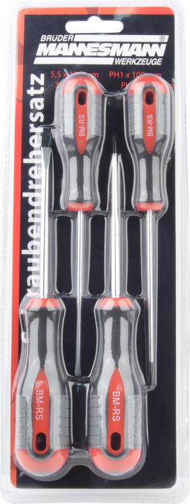 Actual product image Mannesmann Screwdriver set, 4 pcs.