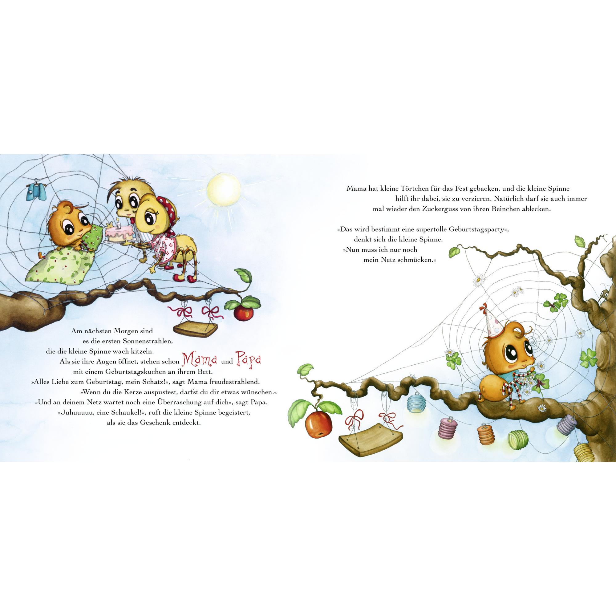 Thumbnail - Die kleine Spinne Widerlich - Der Geburtstagsbesuch (Pappbilderbuch), Kinderbücher von Diana Amft