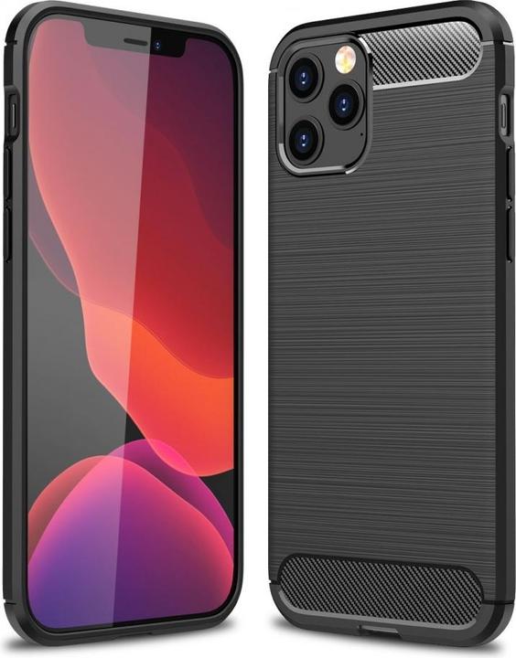 Produktbild Screenguard Carbon Brushed Soft TPU Case (Apple iPhone 12 Pro)