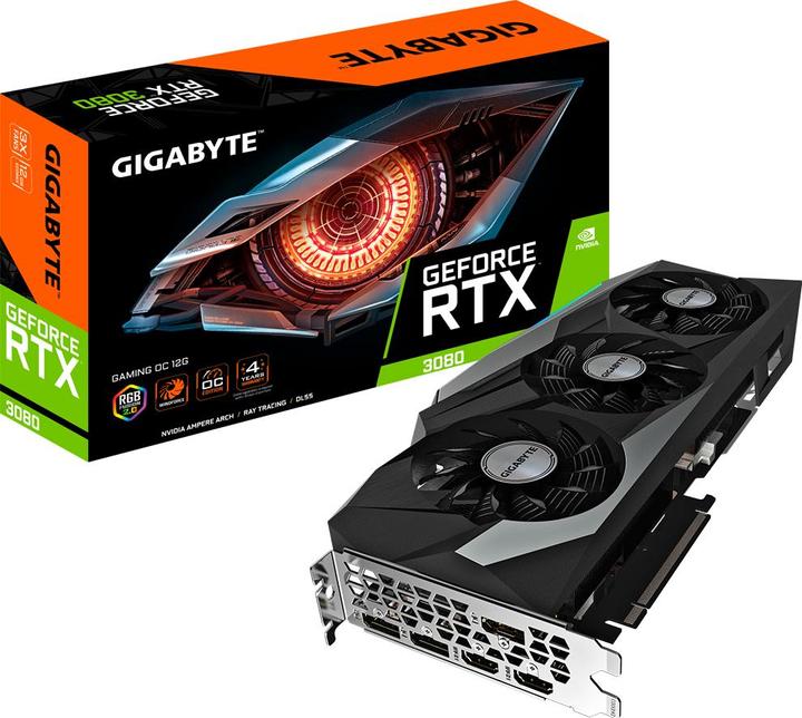 Produktbild Gigabyte GeForce RTX 3080 GAMING OC (12 GB)