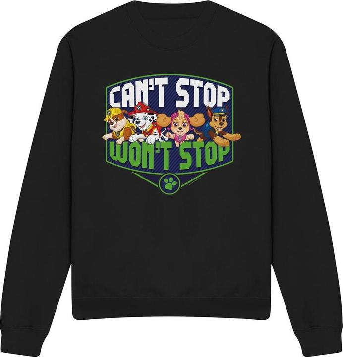Immagine prodotto Paw Patrol Can't Stop Won't Stop Felpa Adulto Unisex (L)