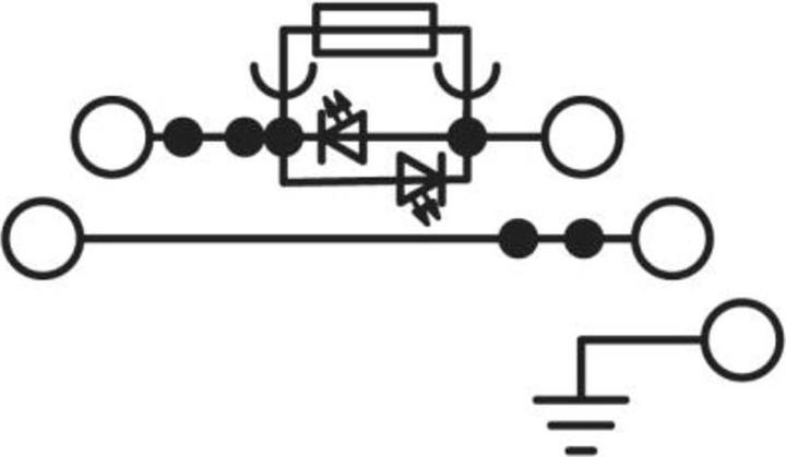Actual product image Phoenix Contact Fuse modular term blk 28A 500V black