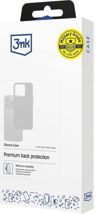 Produktbild 3MK Silicone Case for Samsung Galaxy A16 - Black (Samsung Galaxy A16)