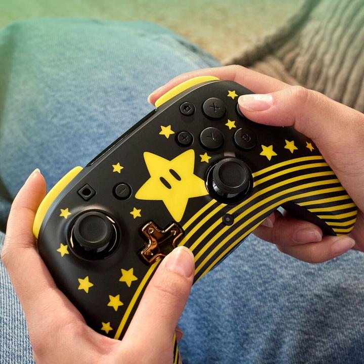 Produktbild Turtle Beach Rematch Wireless Controller - Super Mario Star (Switch 2, Switch OLED, Switch Lite, Switch)