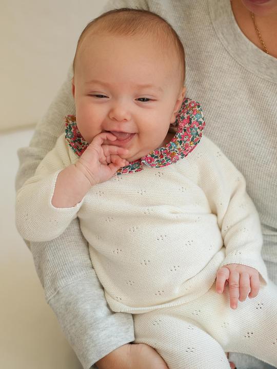 Immagine prodotto Envie de Fraise Baby-Set aus Strick: Jacke & Hose (74)