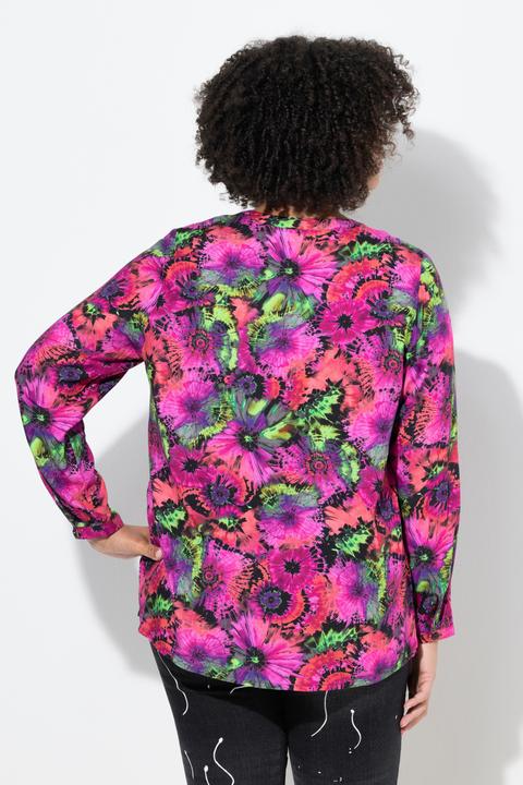 Actual product image Angel of Style Tunika, farbiges Batik-Muster, Langarm (42)